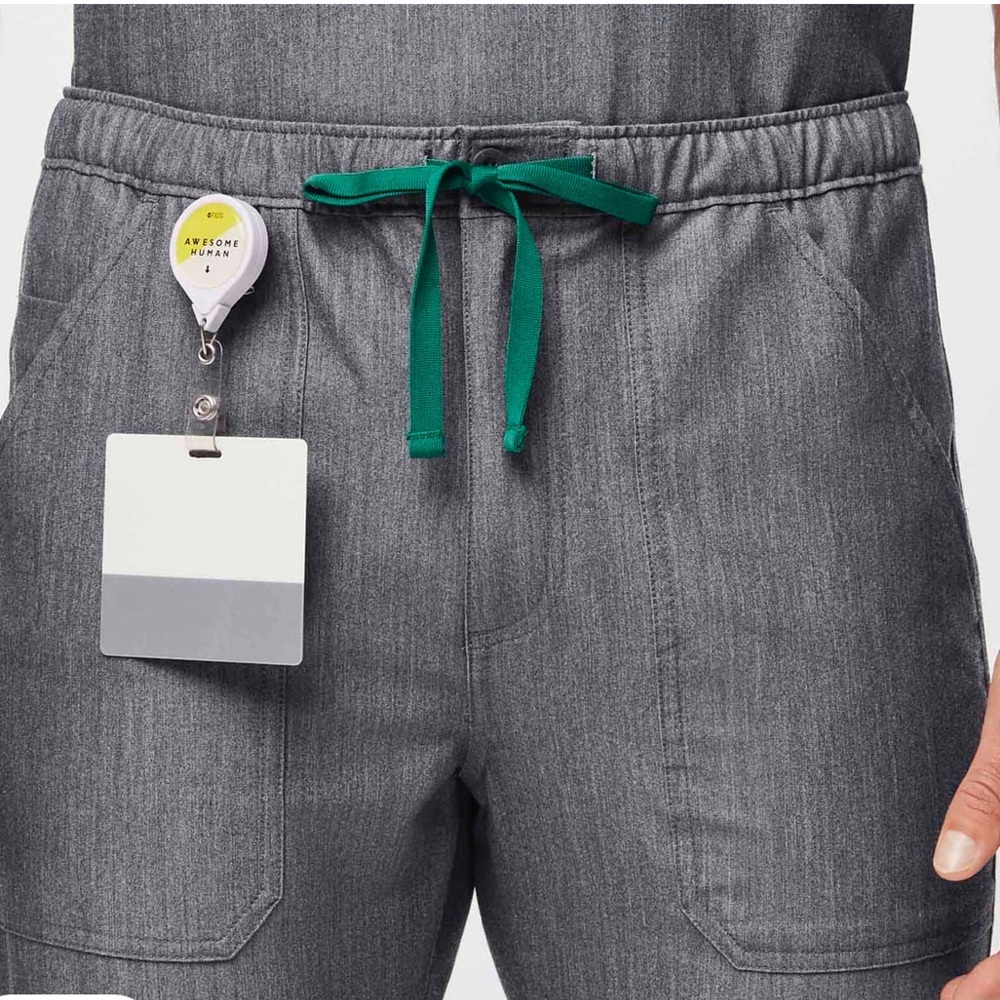 Figs Cairo Scrub Steel Grey Pants